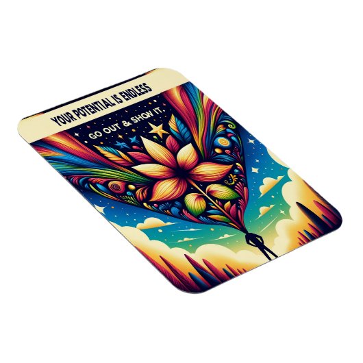 Je potentieel is eindeloos magneet (Rechterzijde)