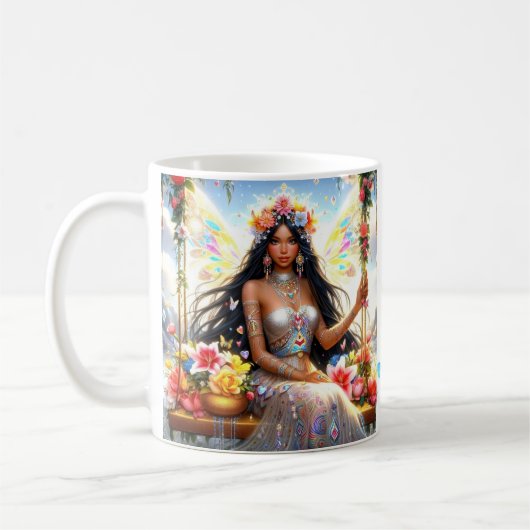 Je potentieel is oneindig. koffiemok (Links)