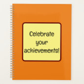 Je prestaties vieren planner (Voorkant)