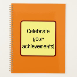 Je prestaties vieren planner