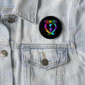 Je probleem Happy Suicide Awareness Support Graphi Ronde Button 5,7 Cm (In situ)