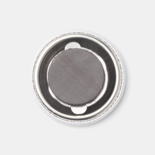 Je QR-code scan aangepaste tekst magneet Kies kleu (Achterkant)