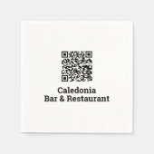 Je QR-codeontwerp Servet (Voorkant)