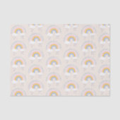 Je regenboog komt met cadeautas tissuepapier (Voorkant)