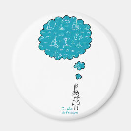 Je reve de Bretagne Magneet