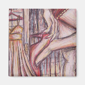 Je rit is hier, schets magneet (Voorkant)