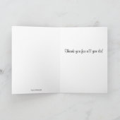 Je rock bedankt kaart (Binnen)