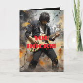 JE ROCK BIRTHDAY KAART (Voorkant)