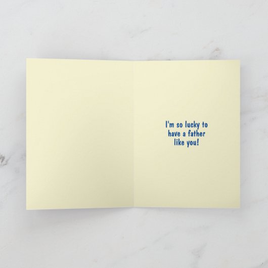 Je Rock Happy Vaderdag Card Kaart (Binnen)