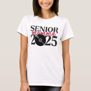 Je Rockstar is aan het afstuderen! Senior mama T-s T-shirt