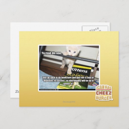 Je rode is er één. briefkaart (Voorkant / Achterkant)