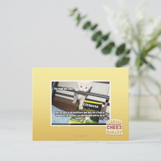 Je rode is er één. briefkaart (Staand voorkant)