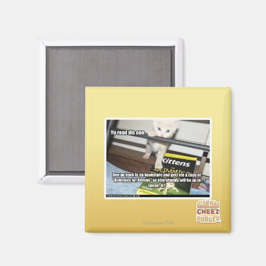 Je rode is er één. magneet (Voorkant / Achterkant)