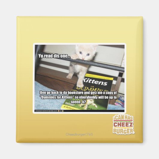 Je rode is er één. magneet (Voorkant)