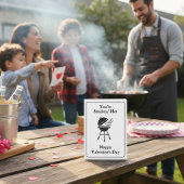 Je rookt heet! Grappige BBQ Valentijnsdag Kaart