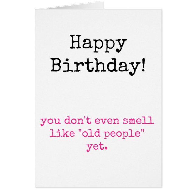 Je rookt niet oud (Voorkant)