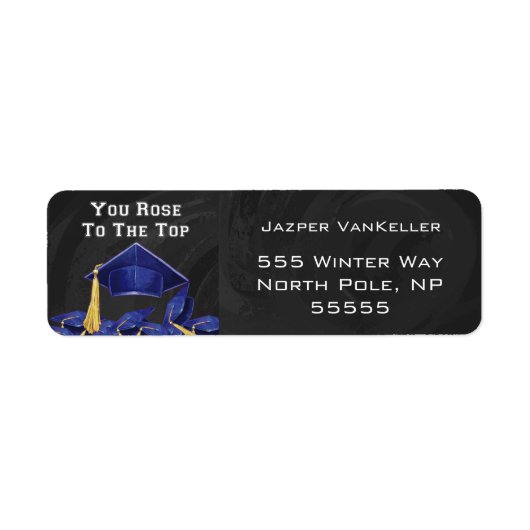 Je Roos naar boven Etiket (Voorkant)