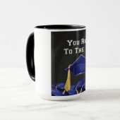 Je Roos naar boven Mok (Voorkant links)