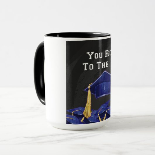 Je Roos naar boven Mok (Voorkant links)