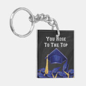 Je Roos naar boven Sleutelhanger (Voorkant Links)