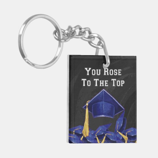 Je Roos naar boven Sleutelhanger (Voorkant Links)