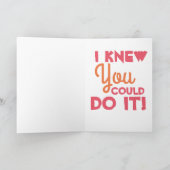 Je ROOS voor de challenge Gefeliciteerd Kaart (Binnen)