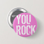 Je rots - ronde button 5,7 cm (Voorkant /achterkant)