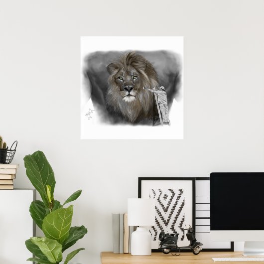 Je rug bekijken poster (Thuiskantoor)