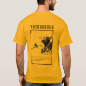 Je rug bekijken t-shirt (Achterkant)