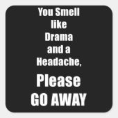 Je ruikt naar Sticker (Voorkant)