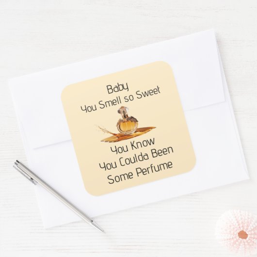 Je ruikt zo zoet sticker (Envelop)