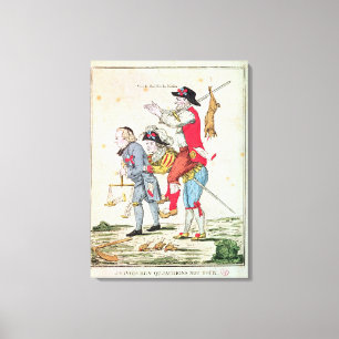 Je Savais Bien Que Nous Aurions Notre Tour' Canvas Afdruk