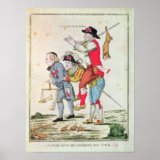 Je Savais Bien Que Nous Aurions Notre Tour' Poster (Voorkant)