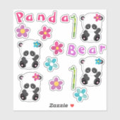 Je schattige pandemie sticker (Vel)