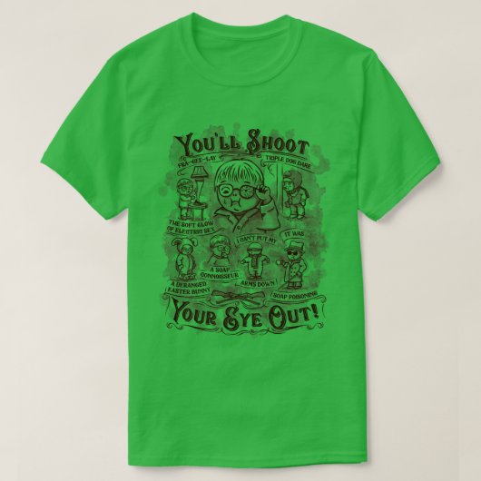 Je schiet je oog eruit 2 t-shirt (Design voorkant)