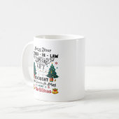 Je schoonmoeder zijn lijkt een geschenk genoeg koffiemok (Voorkant links)