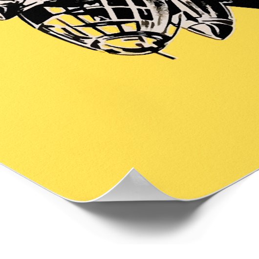 Je schroot deed het omlaag — WW2 Poster (Hoek)