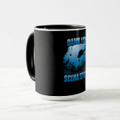 Je scuba Steve Diving Ocean Funny Gift Mok (Voorkant links)