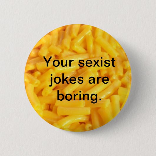 Je seksesjokes zijn Button aan het kopen (Voorkant)