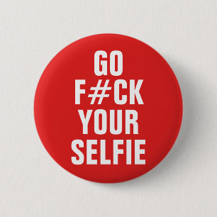 JE SELFIE-toets Ronde Button 5,7 Cm