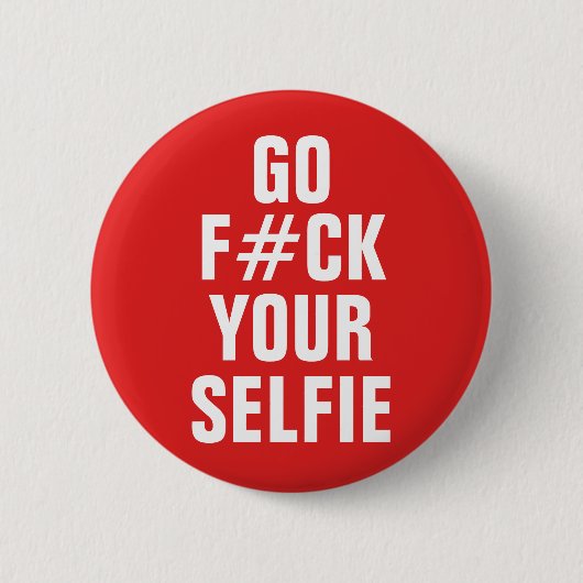 JE SELFIE-toets Ronde Button 5,7 Cm (Voorkant)