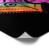 Je Semicolon Hart Geestelijke Gezondheid Bewustzij Poster (Hoek)