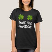 Je Shamrocks Vrouwen St Patrick Day T-shirt (Voorkant)