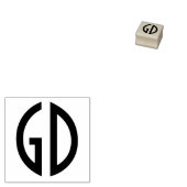 Je Simply Monogram Ideeën 1 Rubberstempel (Gestempeld)