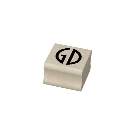 Je Simply Monogram Ideeën 1 Rubberstempel (Stempel)