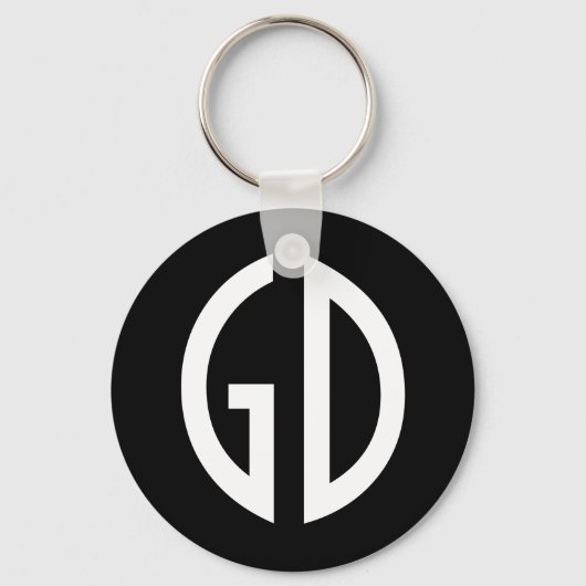 Je Simply Monogram Ideeen 1 Sleutelhanger (Voorkant)