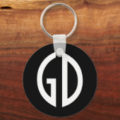 Je Simply Monogram Ideeen 1 Sleutelhanger (Voorkant)