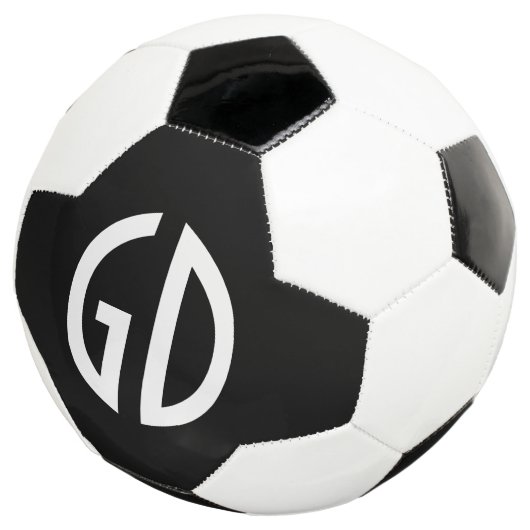 Je Simply Monogram Ideeen 1 Voetbal (Drie kwart)