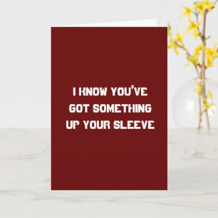 Je Sleeve omhoog, morsen de bonen Kaart