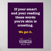 Je slim. poster (Voorkant)